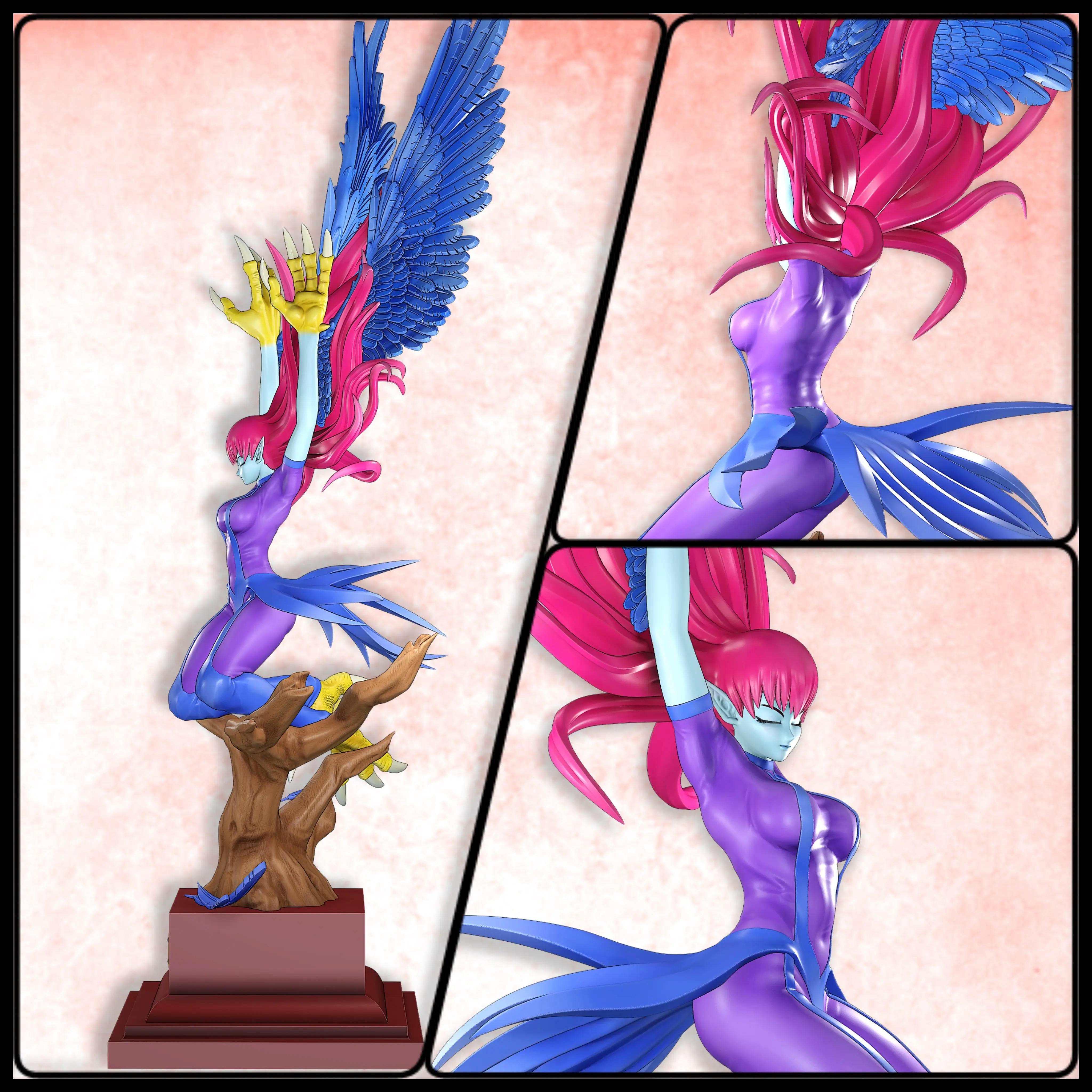 harpie lady figure - yugioh