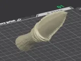 🦈 Primitive Shark-Tooth Dagger – 3D Printable Display Prop-2