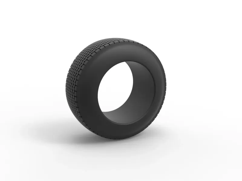 Dune buggy rear tire 28 Scale 1:25