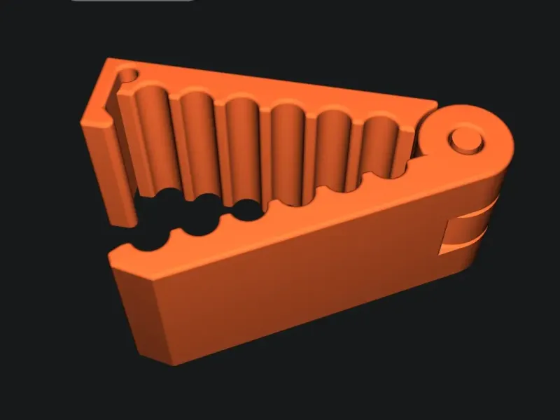 12 lead 6 cable clip