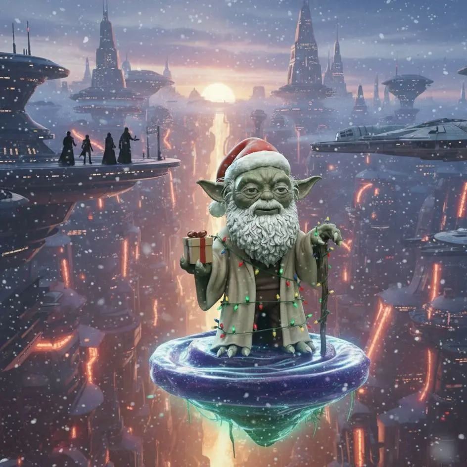 Yoda, Navidad, Star Wars