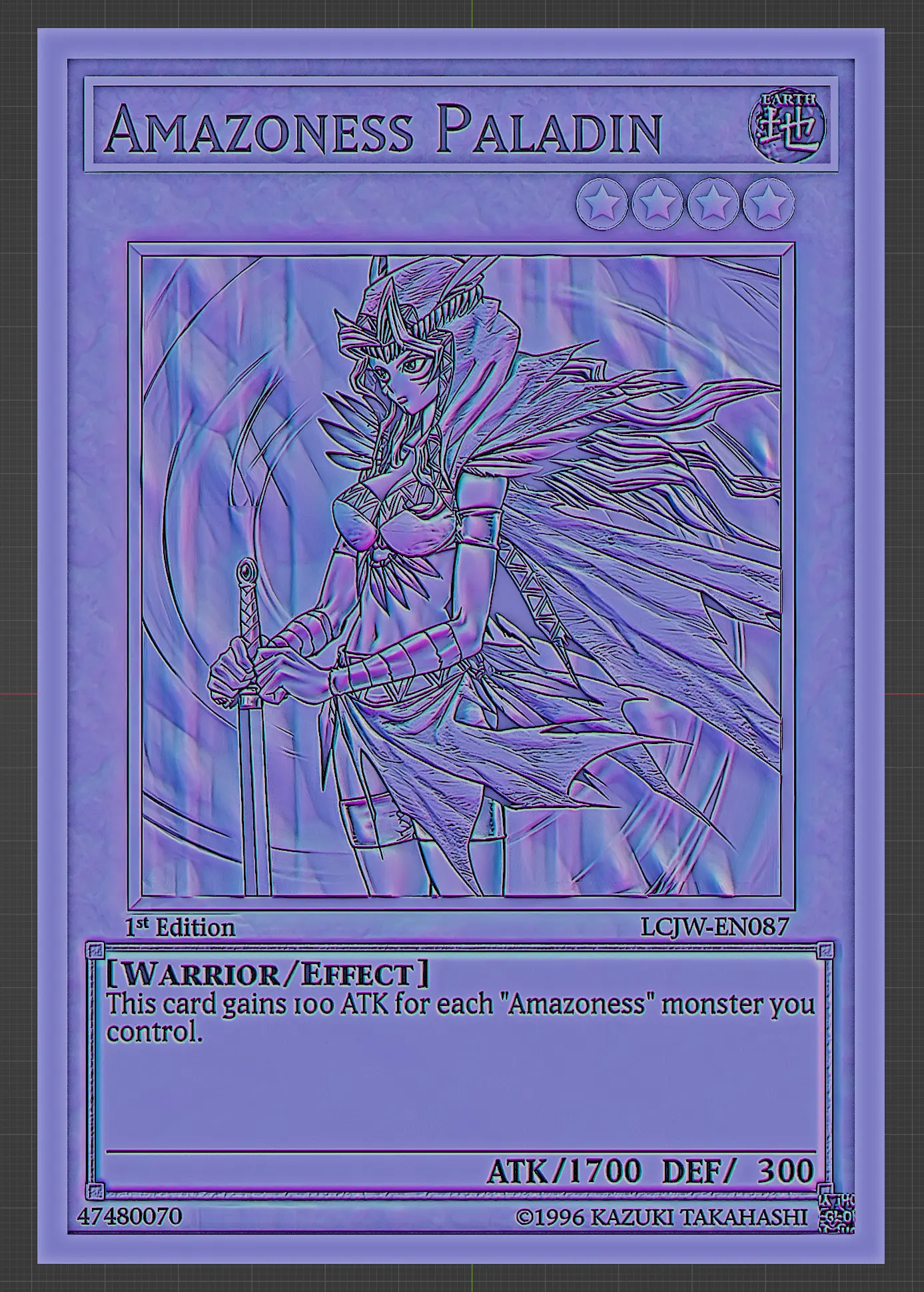 Paladino das Amazonas - yugioh