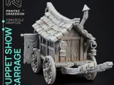 Caravan - Puppet Master's Show - PRESUPPORTED - Echelle 32mm-2