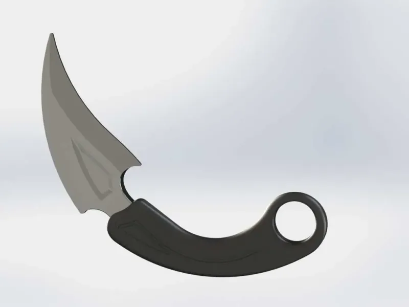 Karambit Kerambit Knife Replica Weapon Prop Toy