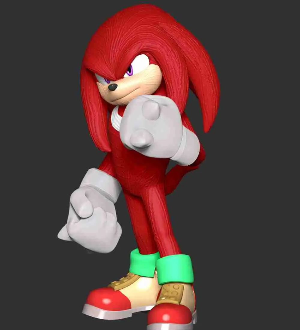 Knuckles - Sonic le hérisson