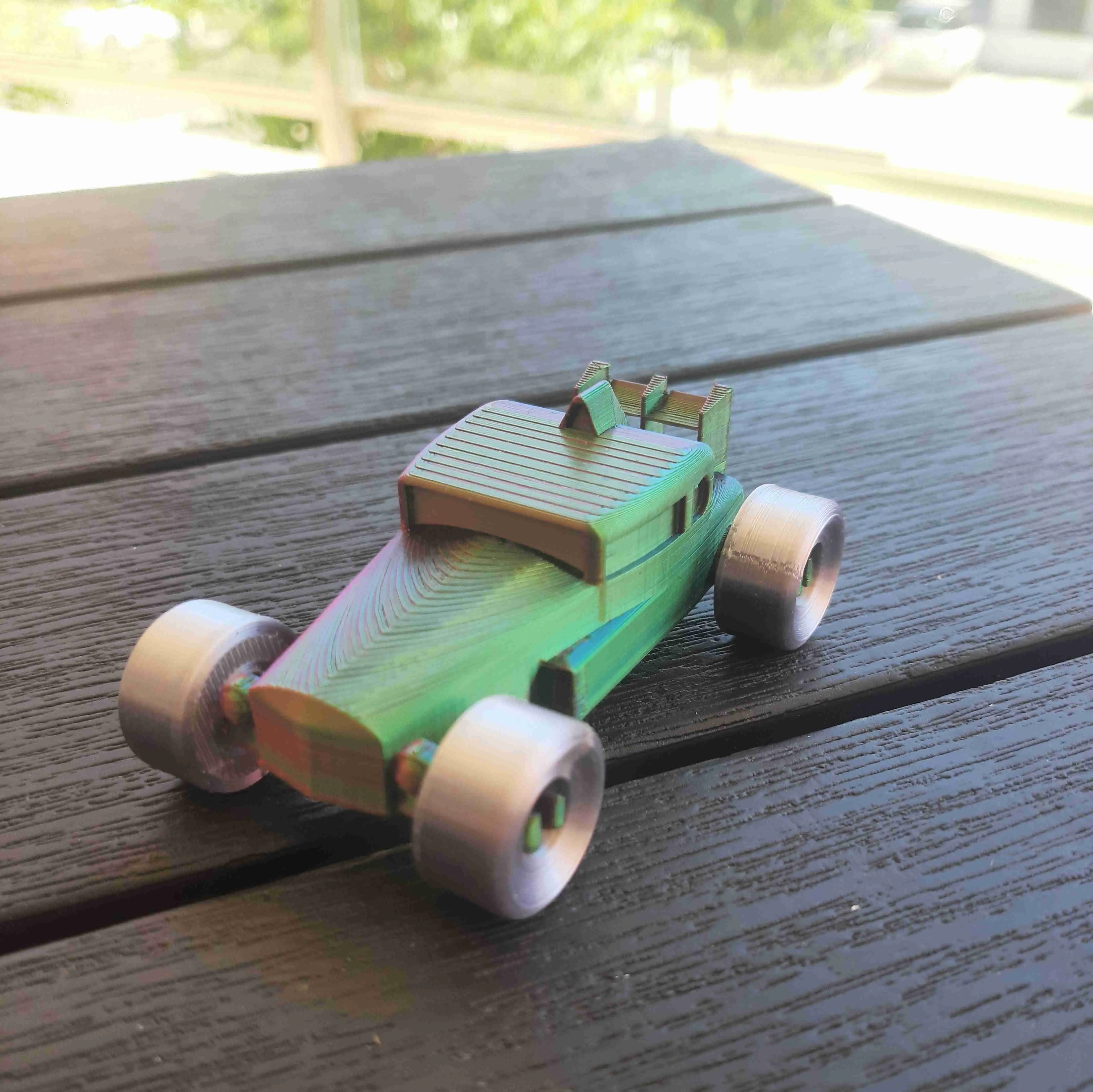 Mini F1 Hot rod #002  (PRINT IN PLACE, NO SUPPORT)