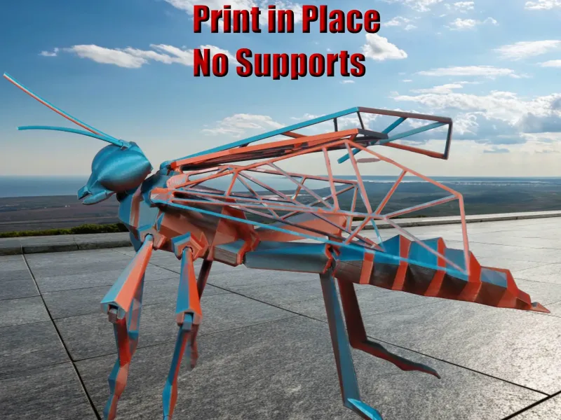 Low Poly Hornet
