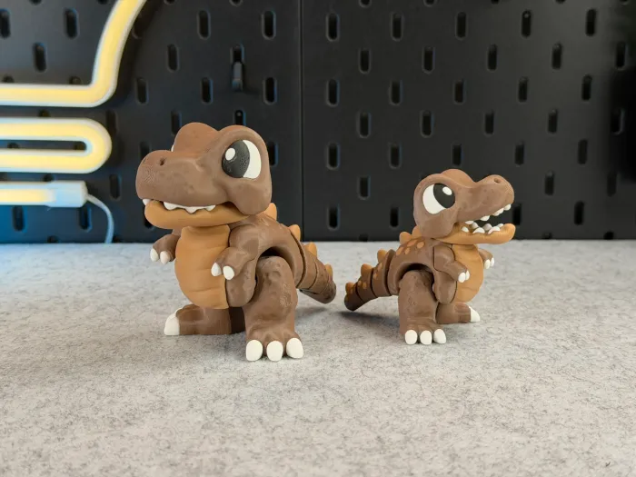 Шарнирный T-Rex - Игрушки и игры - PLA - изделие 3D-печати - фото 5