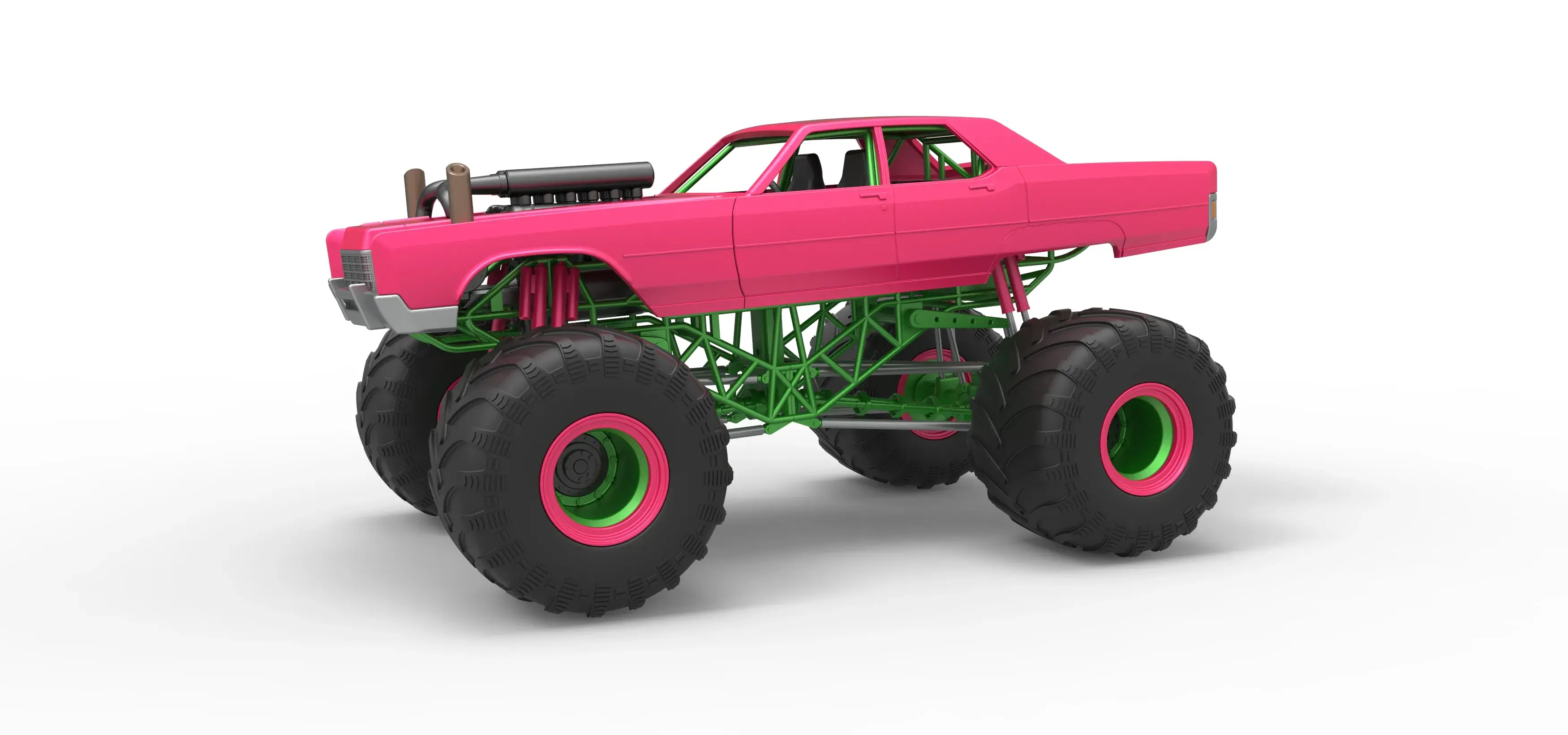 Monster Truck Konzept Maßstab 1:25