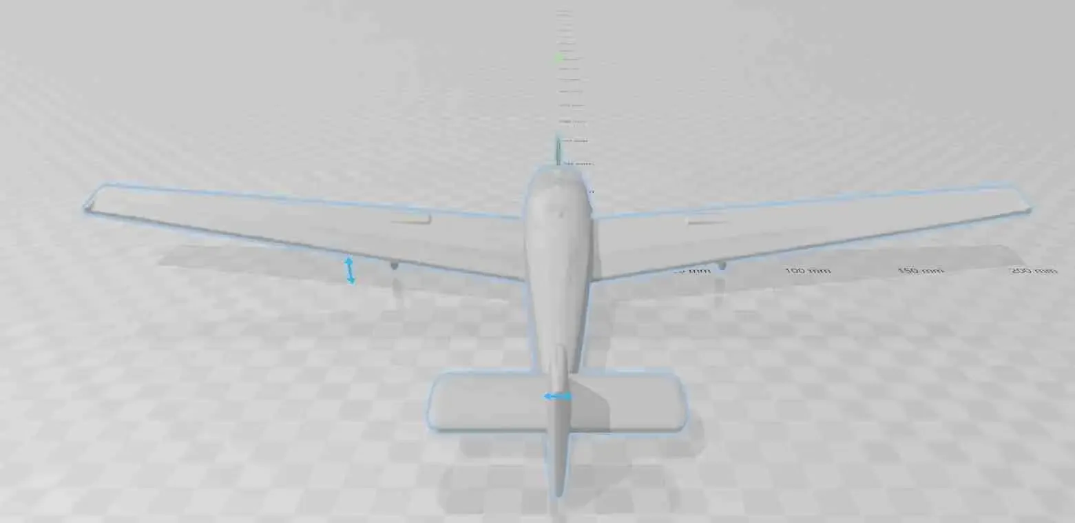 Scheibe SF-25 Falke plane model 3D print model