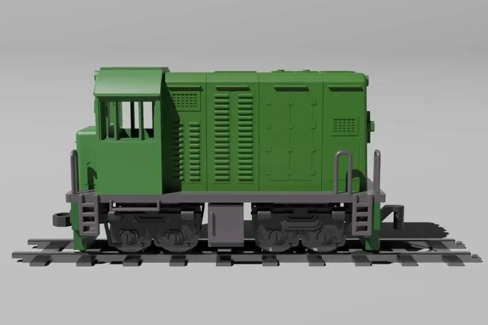 Locomotive Train Miniature CC201 Chibi (Super Deformed)