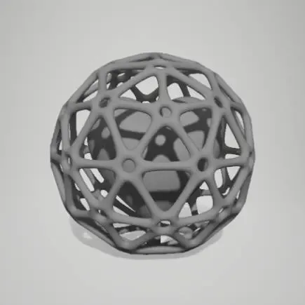 Heart Modern Decoration Statue Ball