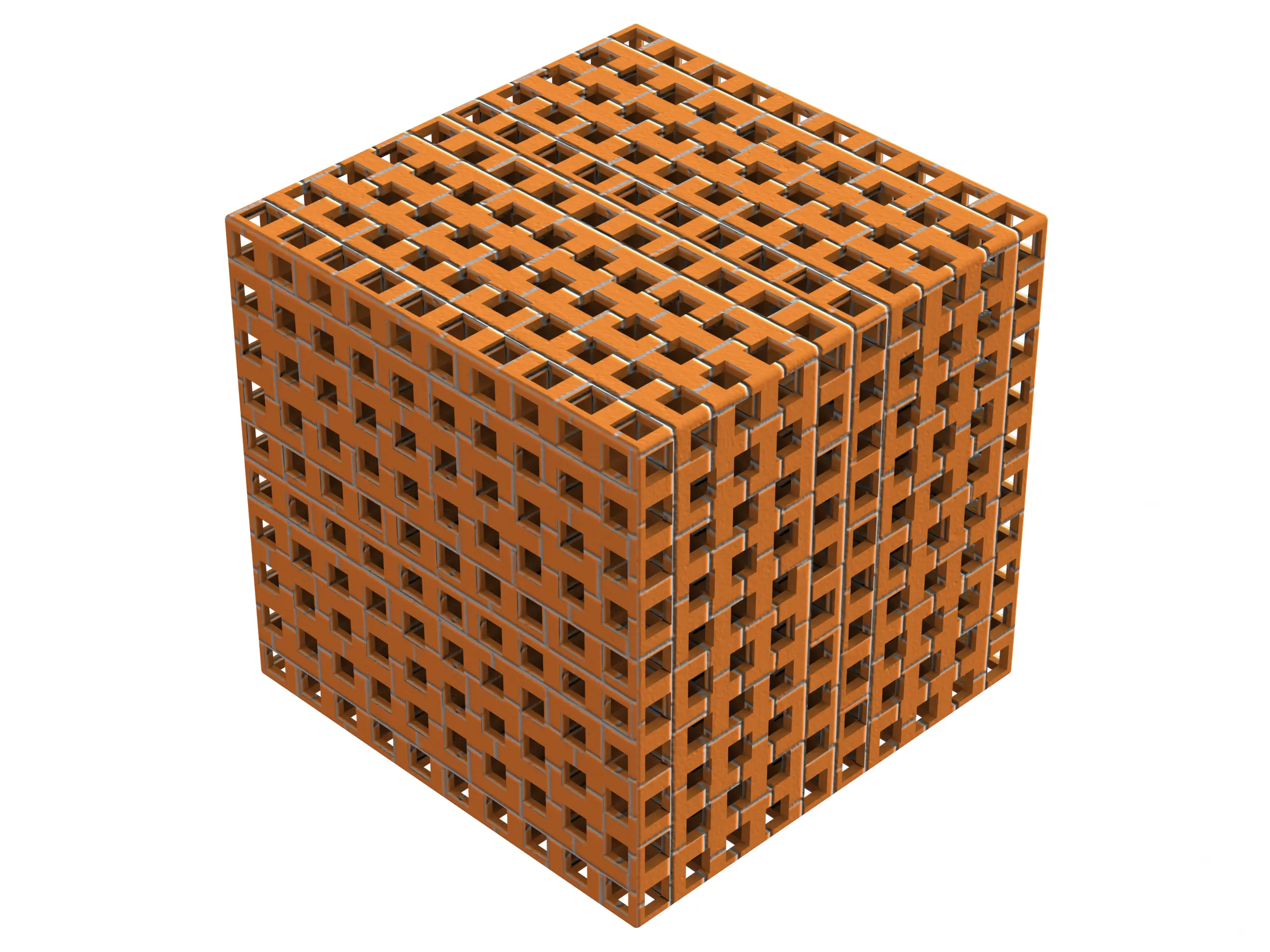 Simple Cubic Lattice Structure