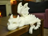 Shelf Sleeping Skeleton Dragon-2