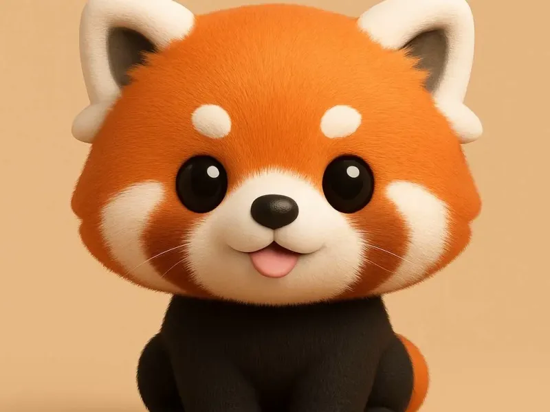 Cute Red Panda