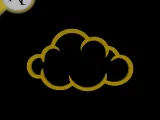 Simple Cloud Symbol - 2D Art-0
