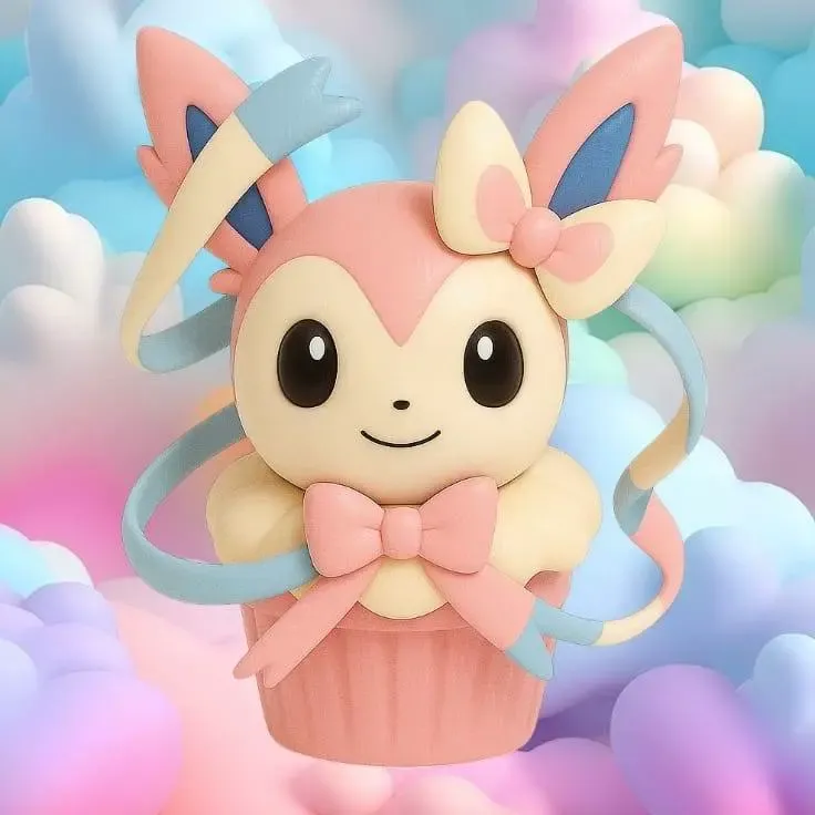 pokemon sylveon cupcake party