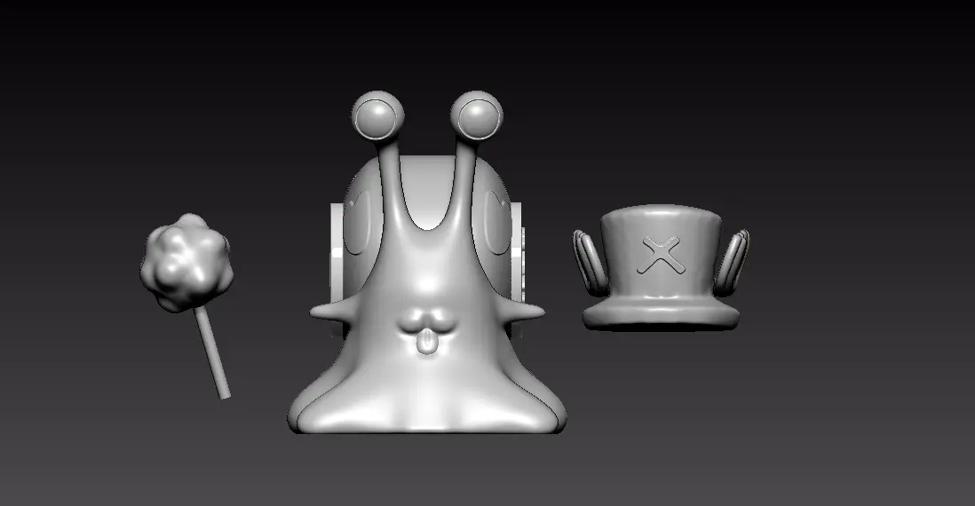 DEN DEN MUSHI - CHOPPER - ONE PIECE - 3D PRINT