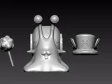 DEN DEN MUSHI - CHOPPER - ONE PIECE - 3D PRINT-1
