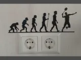 WallArt Badminton Evolution-0