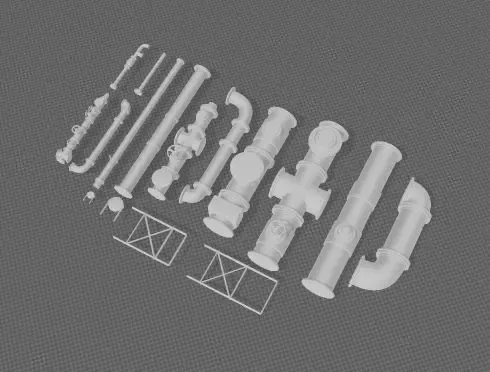 pipes - terrain