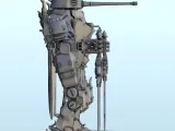 Zyxsin combat robot (22) - sci-fi science fiction future 40k-4