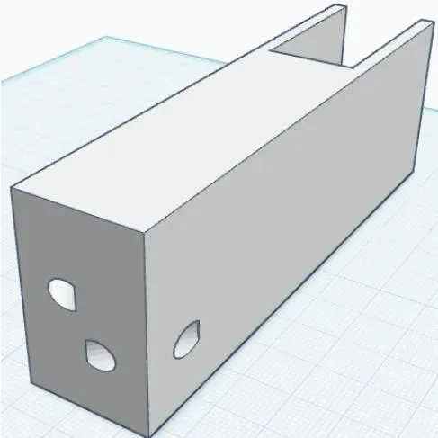 Stair Gate Mount for Stairs with turn at the bottom