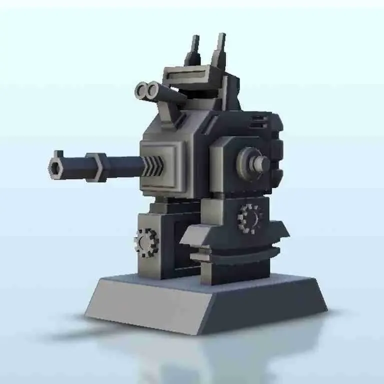Gatling revolver - miniaturen warhammer 40k 40000 scifi scienc
