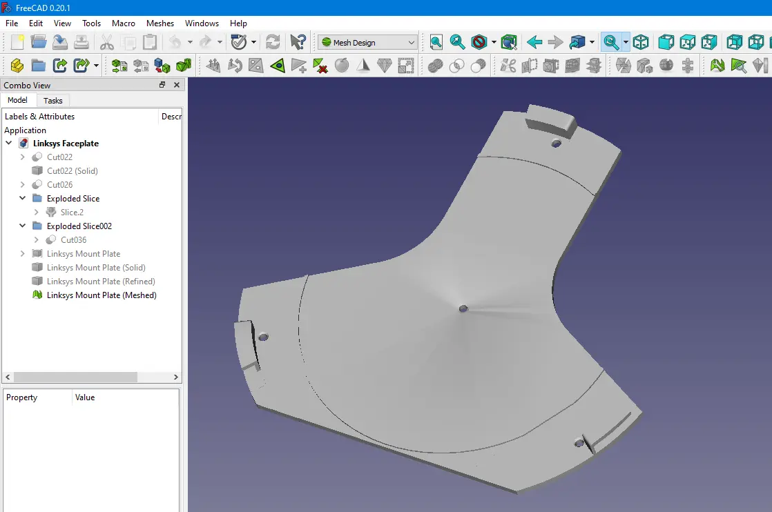 Linksys LAPAC1200C Wall mount plate