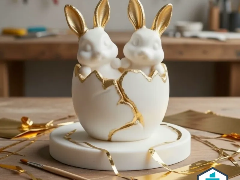 EASTER KINTSUGI — Bunny Egg