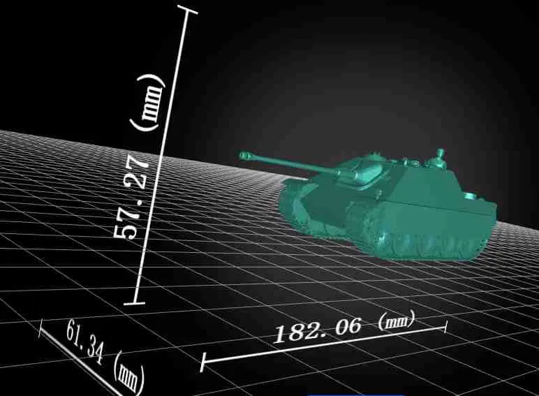 German Tank Destroyer, JagdpanzerV «Jagdpanther» Sd.Kfz. 173