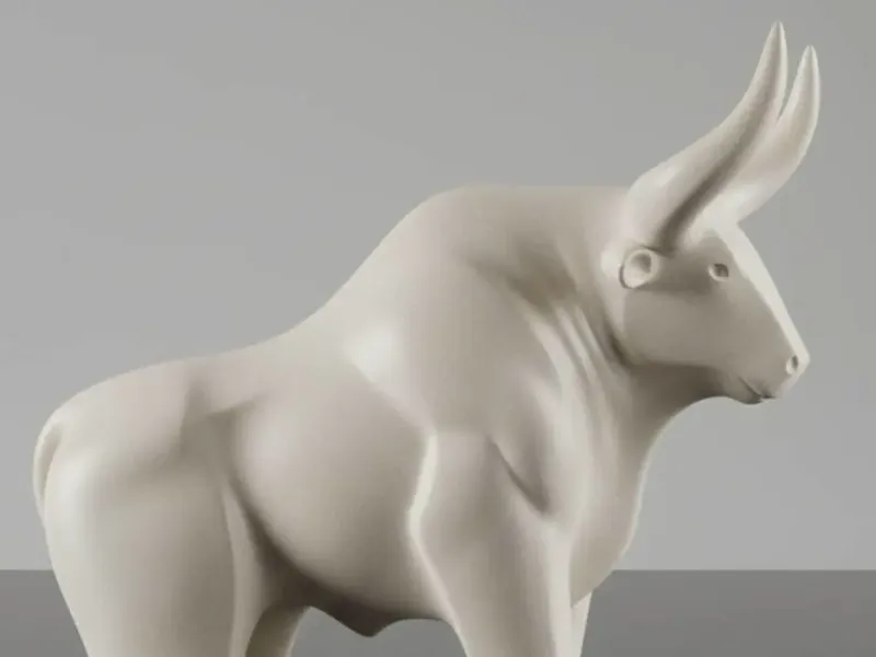 Stier - abstracte kunst - Collectie sterrenbeelden