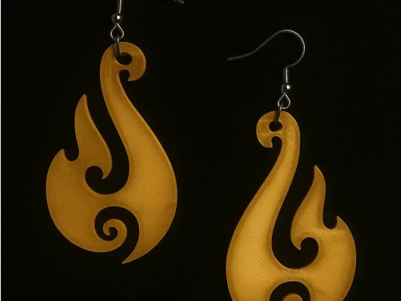Earrings - 010 - Easy Print - Free