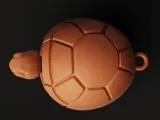 Tortoise Keychain | Turtle Key Ring Accessory-3