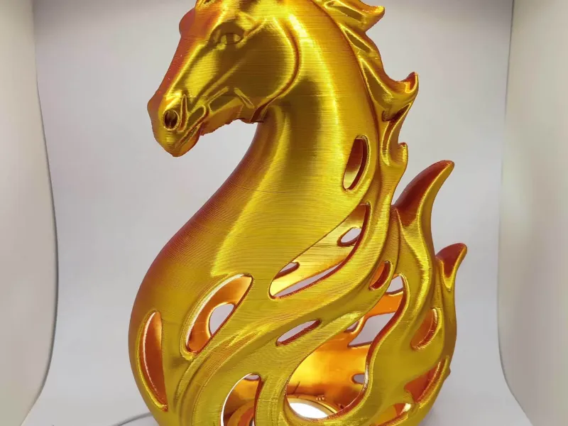 Fire Horse Lamp - for LED Lamp Kit or LED Tealight