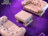 Couch & Coffee Table | Tabletop Scatter Terrain-0