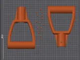 Basic Replacement Shovel Handle-0