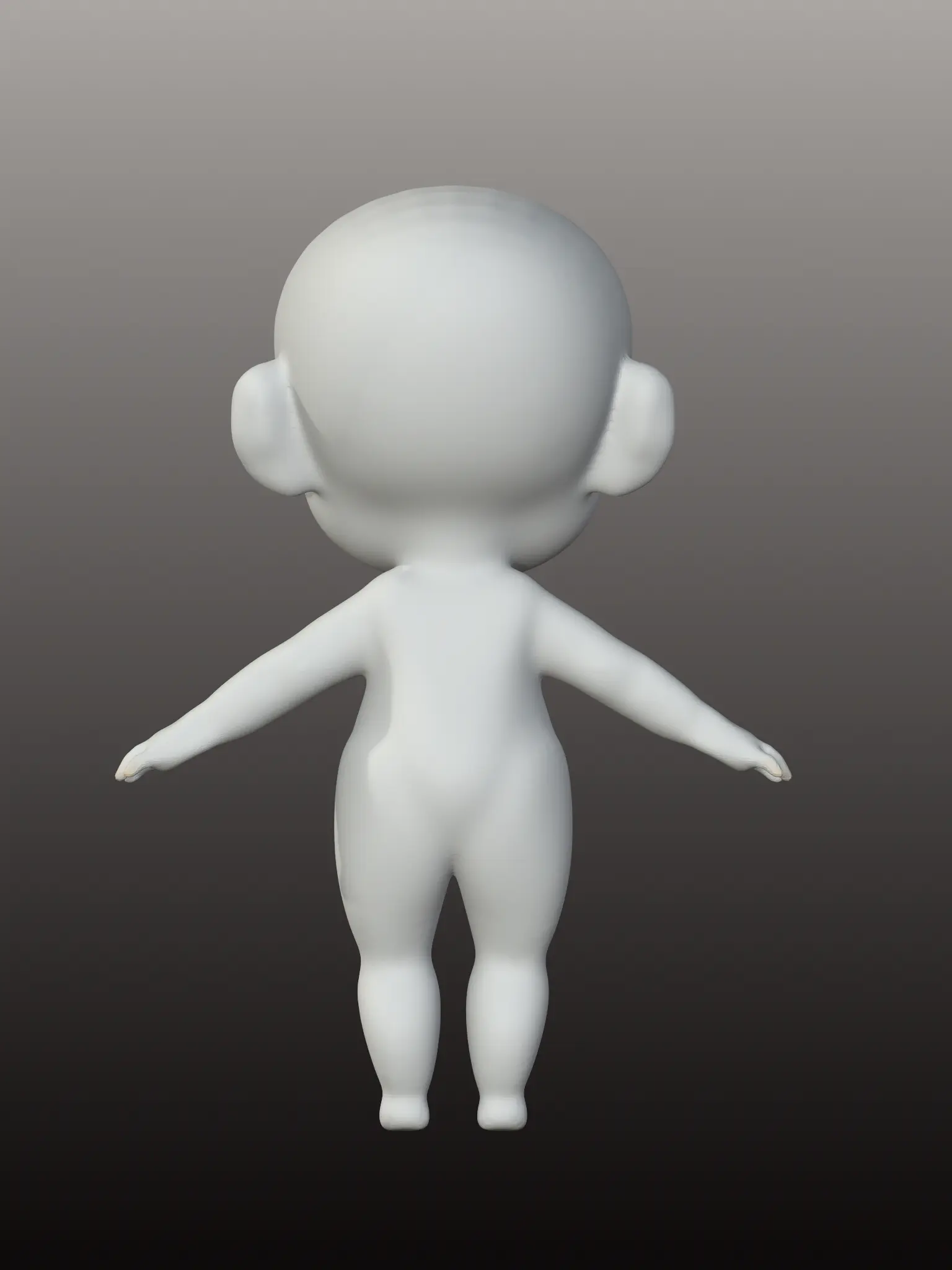 Chibi Base Mesh