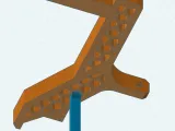 Creality K2 Plus external spool holder mounted to CFS.-5