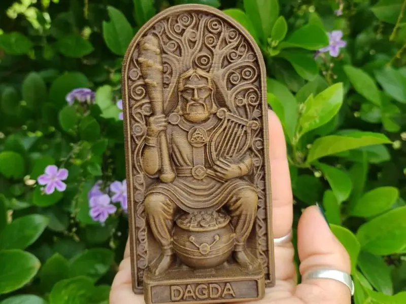 Dagda Totemic Style Celtic Statue