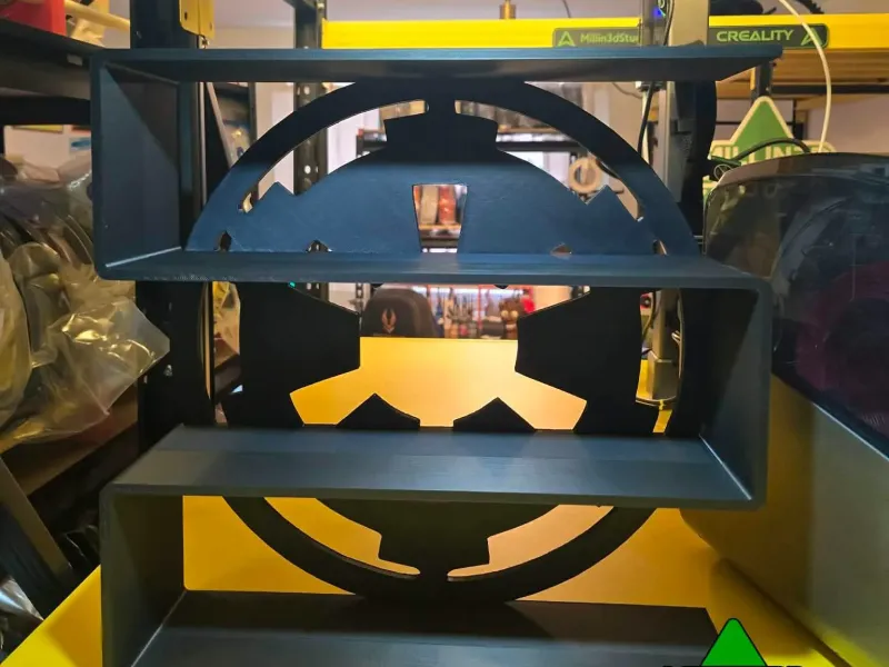 Star Wars Dark Side Empire Logo Shelf