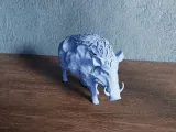 Low Poly Boar-5
