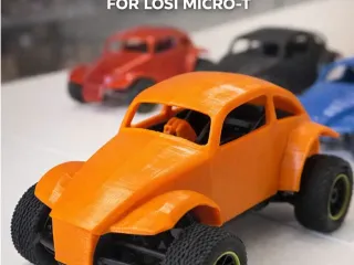 Baja Bug Body for Losi Micro T – 3D Printable RC Shell
