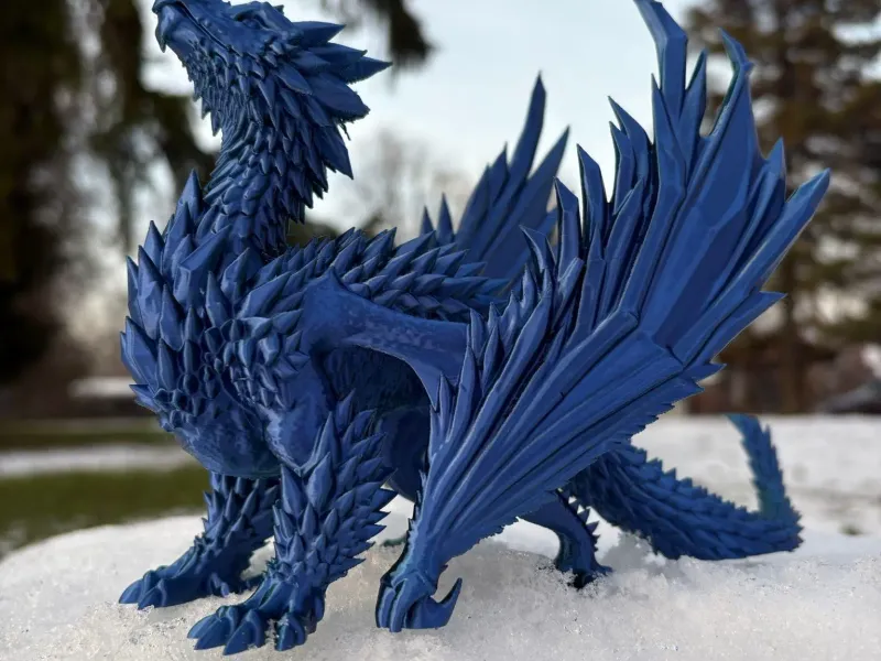 Crystal dragon