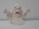Creepy Halloween Ghost-0