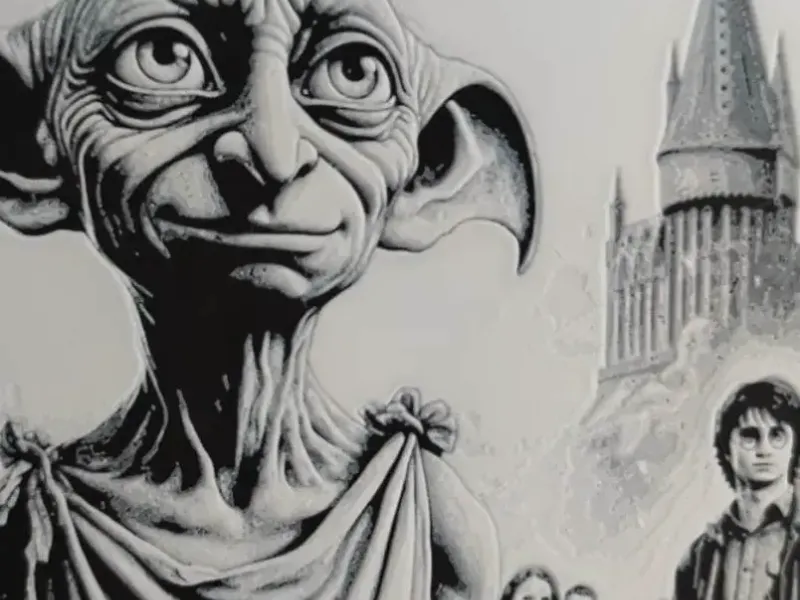 Hueforge Dobby e Harry Potter