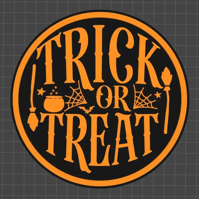 Sign Decoratin  Trick or Treat
