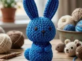 Crochet-Style Easter Bunny - Decorative STL-0