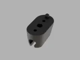 Volkswagen VW Sun visor Clip, Beetle OEM 133898561-5