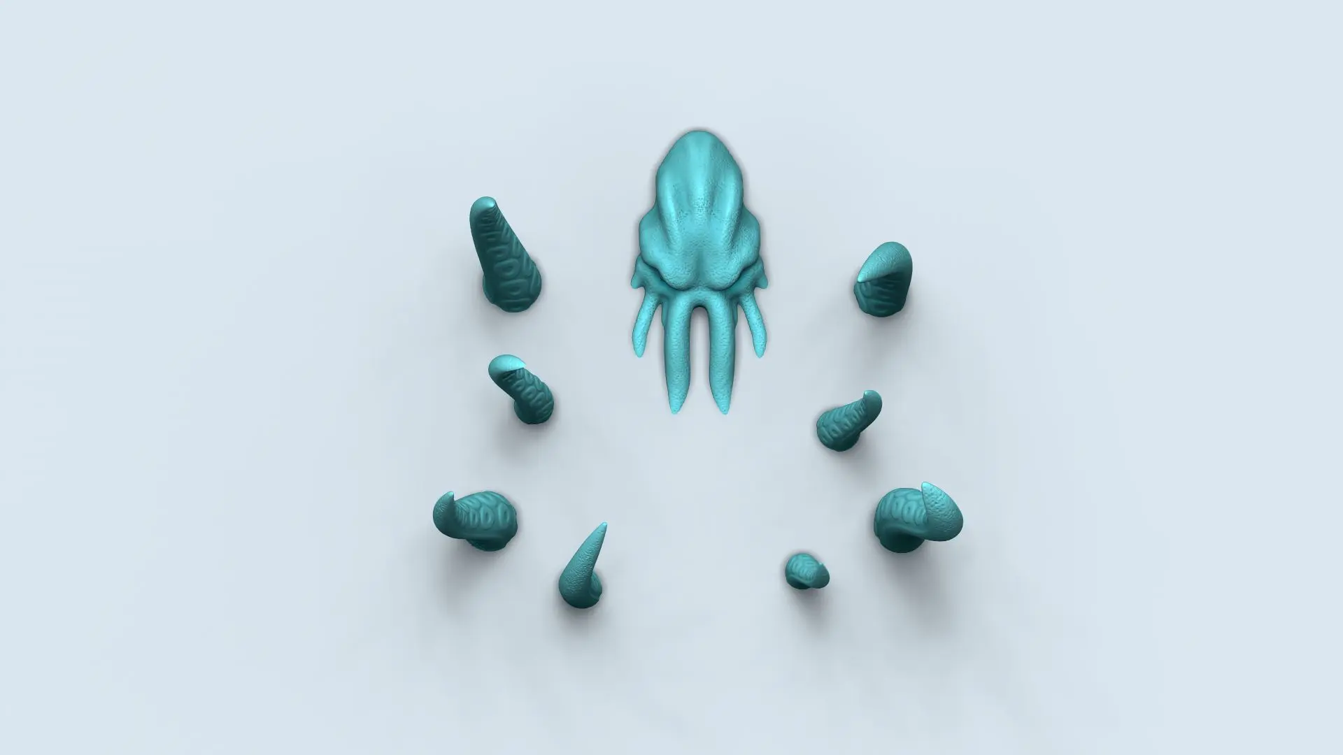 El Kraken - Monstruo Marino Decoración Creativa